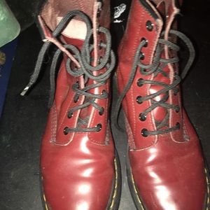 Doc marten style boots size 8